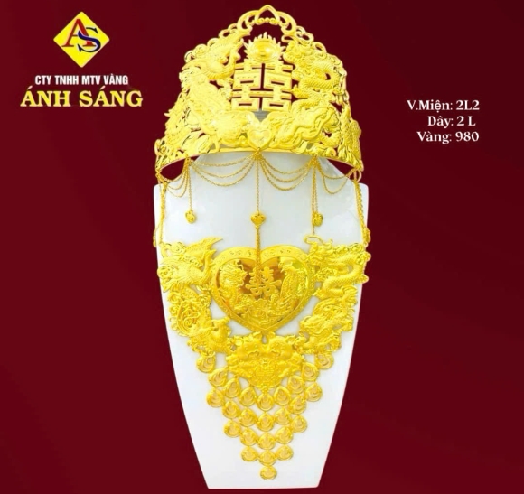 Bộ Trang Sức Cưới ASC124