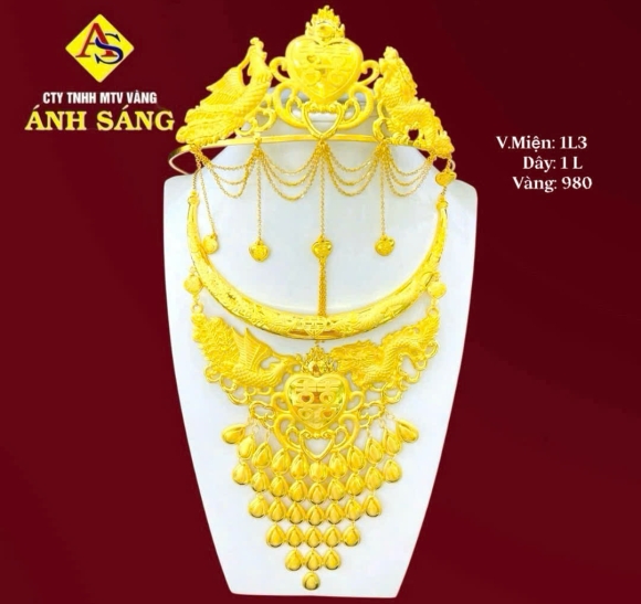 Bộ Trang Sức Cưới ASC125