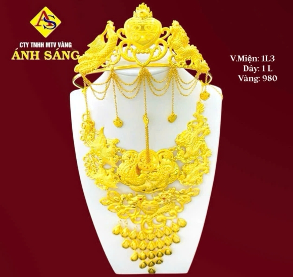 Bộ Trang Sức Cưới ASC126