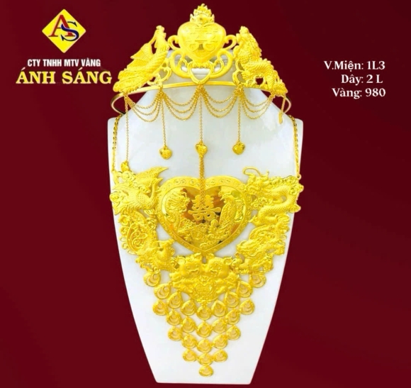 Bộ Trang Sức Cưới ASC128
