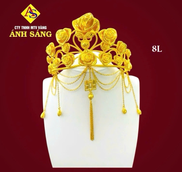 Vương Miệng Trang Sức Cưới ASC135