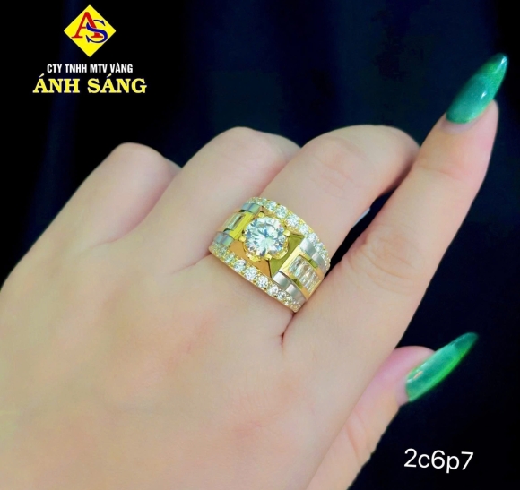 NHẪN XOÀN ĐÚC NAM ASJ267