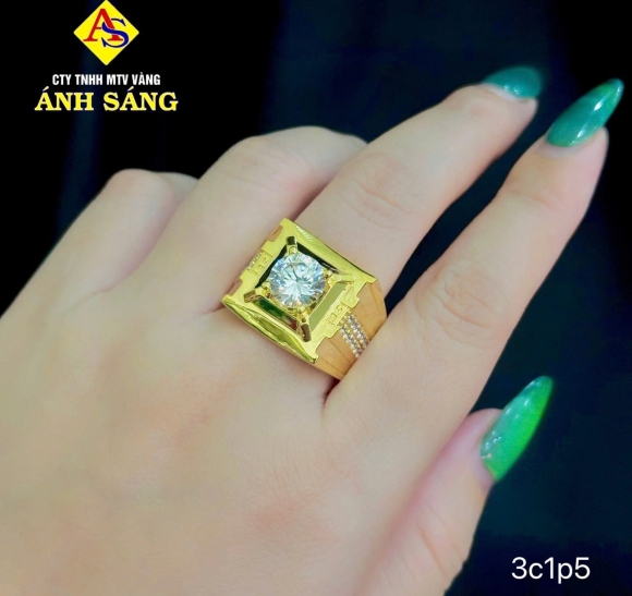 NHẪN XOÀN ĐÚC NAM ASJ315