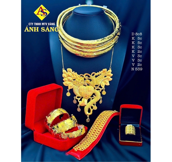 Bộ Trang Sức Cưới ASC115
