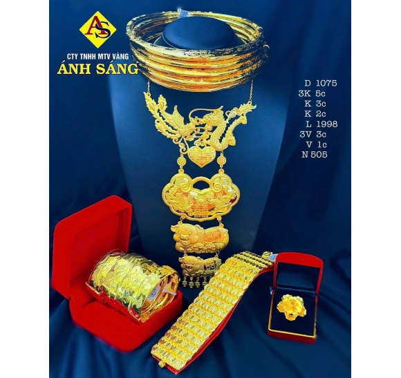 Bộ Trang Sức Cưới ASC112