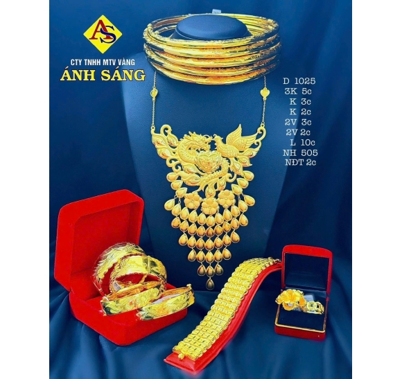 Bộ Trang Sức Cưới ASC113