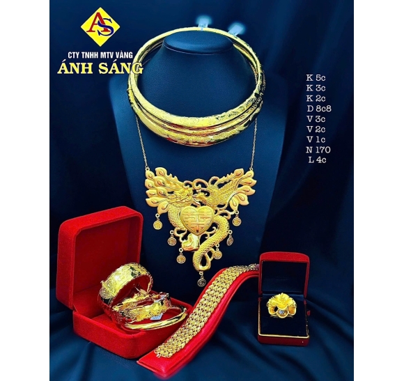 Bộ Trang Sức Cưới ASC116