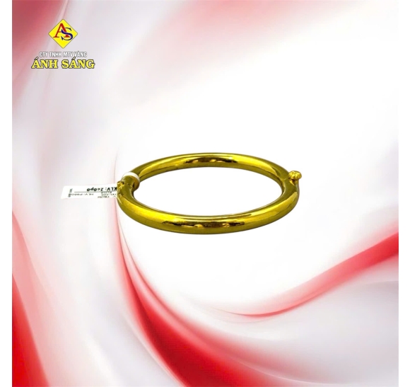 Vòng Tay Tròn Trơn Khóa 2C0 V960 AS201