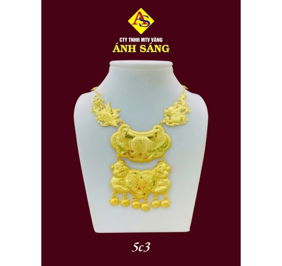 Dây Chuyền Cưới Con Heo ASJ006