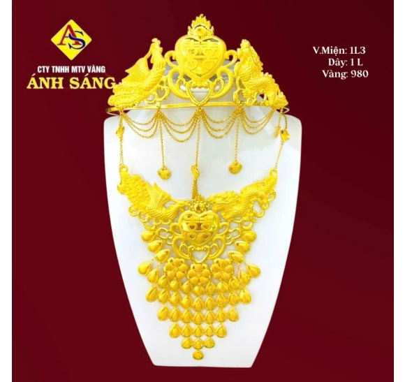 Bộ Trang Sức Cưới ASC121