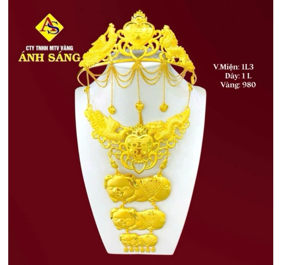 Bộ Trang Sức Cưới ASC122