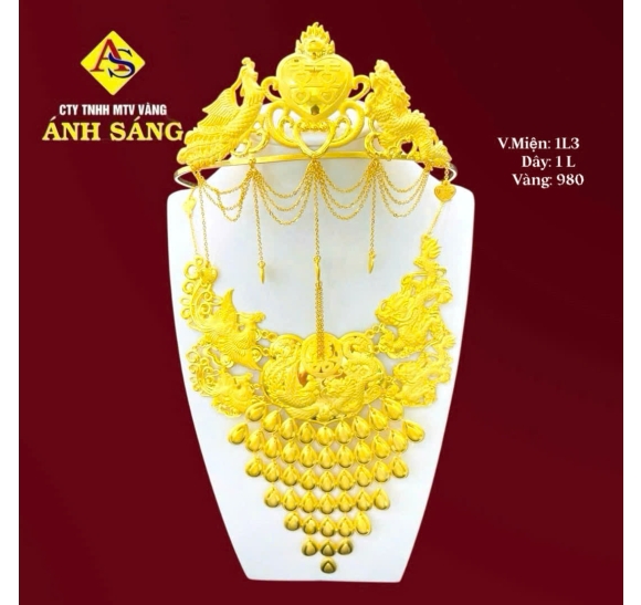 Bộ Trang Sức Cưới ASC123