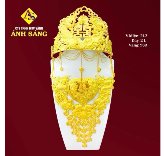 Bộ Trang Sức Cưới ASC124
