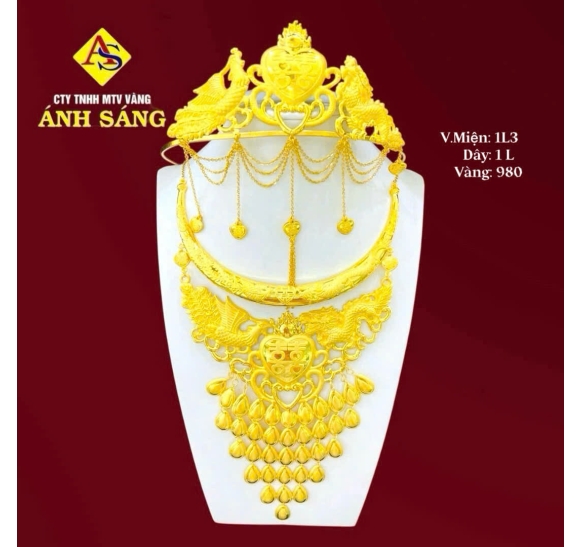 Bộ Trang Sức Cưới ASC125