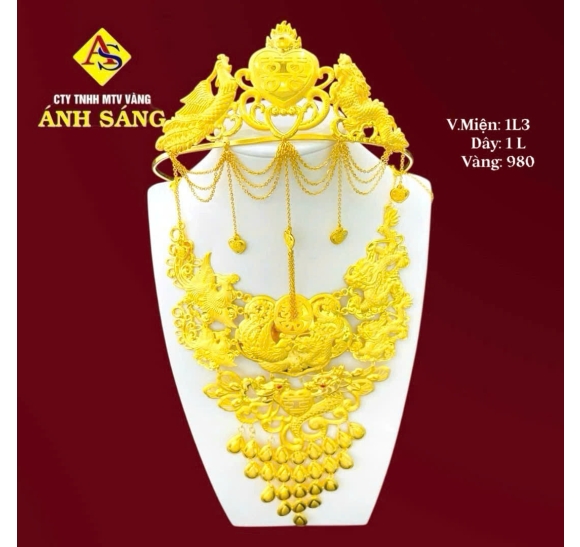 Bộ Trang Sức Cưới ASC126