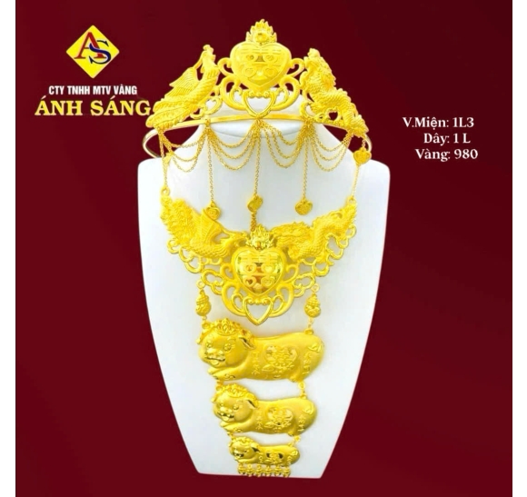 Bộ Trang Sức Cưới ASC127