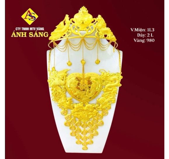 Bộ Trang Sức Cưới ASC128