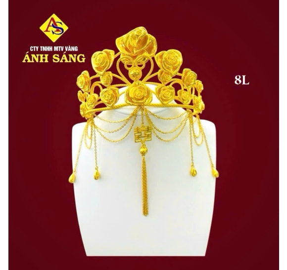 Vương Miệng Trang Sức Cưới ASC135
