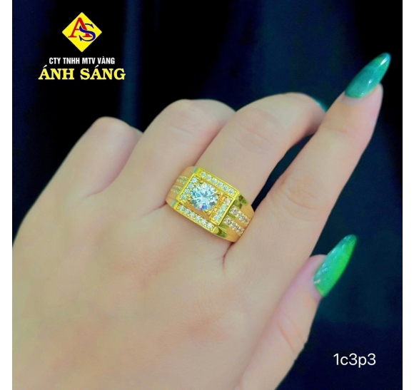 NHẪN XOÀN NAM ASJ133